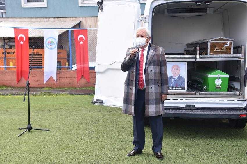 Yaşar Balcı için resmî tören düzenlendi..