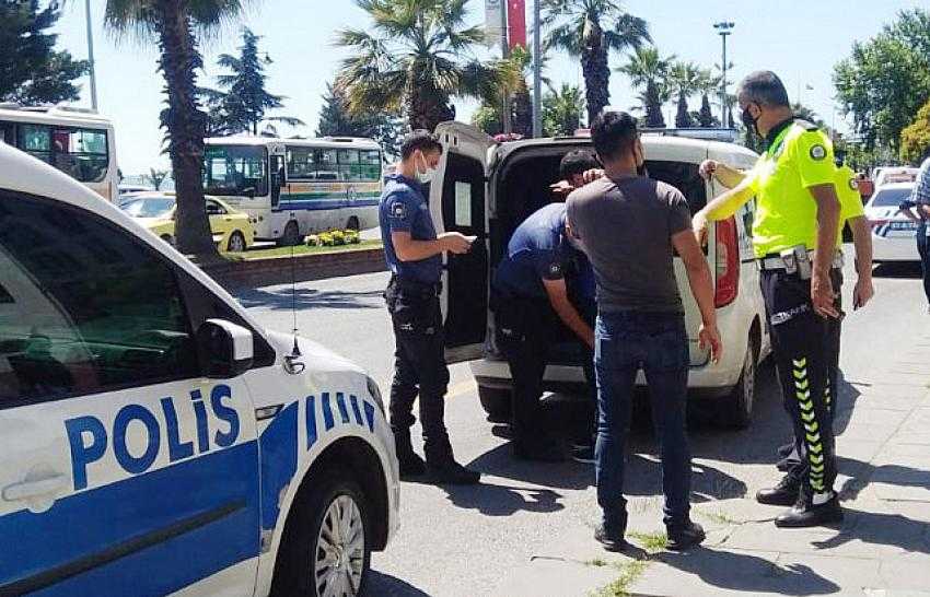 Ereğli'de,  kargo çalışanı gözaltına alındı!
