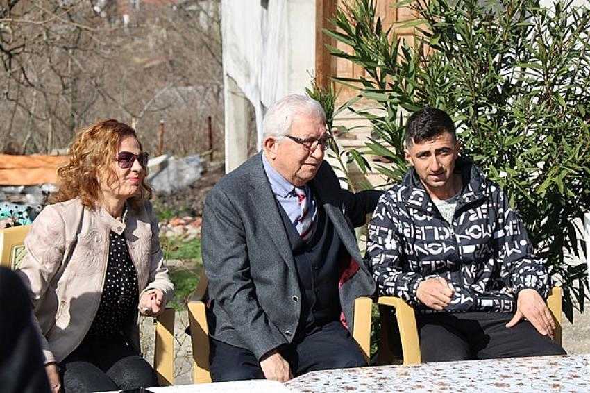 Posbıyık yaralı askerleri ziyaret etti..