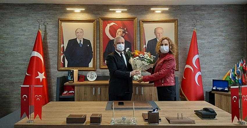 Neriman Posbıyık MHP'ye bereketli geldi..