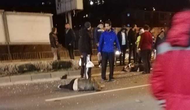 Kazada 2 kişi yaralandı..