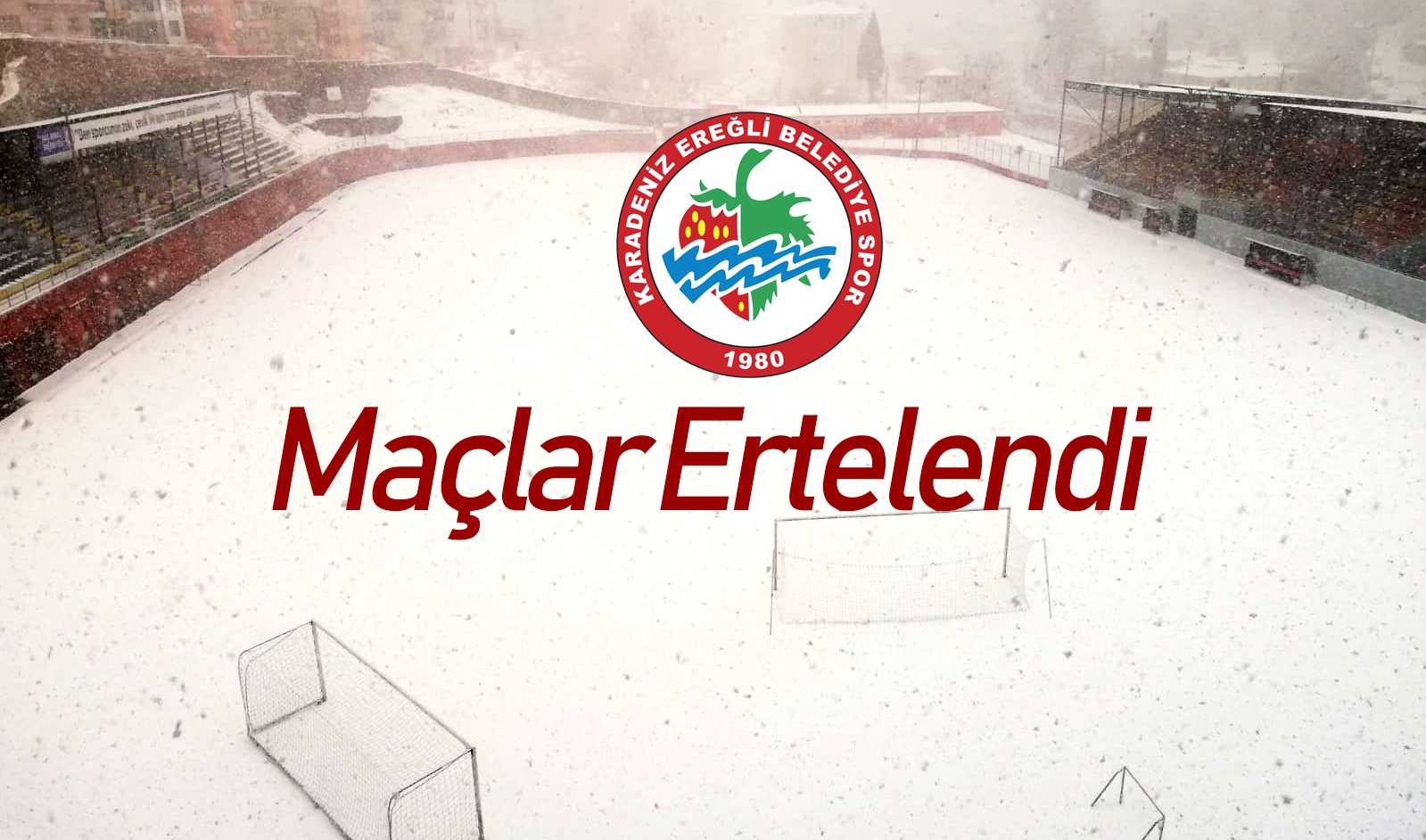 Maçlar ertelendi...
