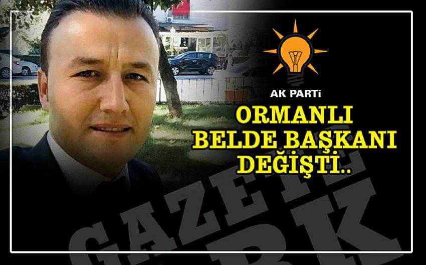 AK Parti Ormanlı Belde Başkanı Varol Aksoy oldu..