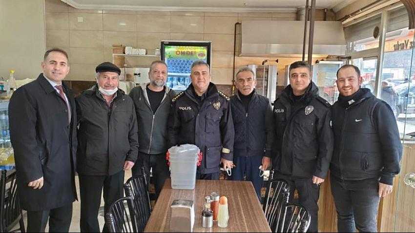 Aktaş'tan esnaf ziyareti ve vatandaş buluşmaları..