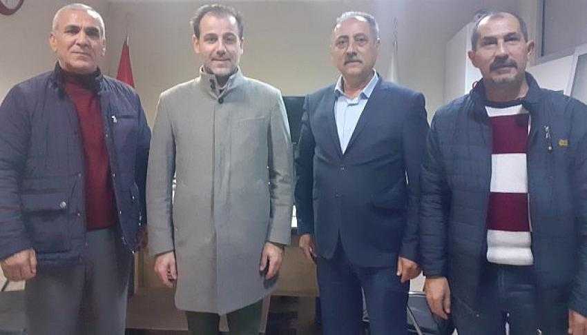 Müftüoğlu Muhtarlar Derneğini ziyaret etti..