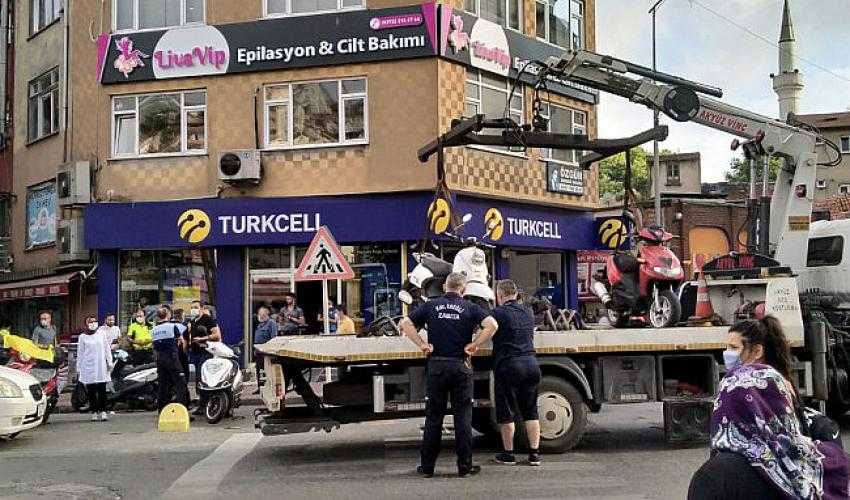 Yaya geçidini işgal ettiler hepsi toplandı...