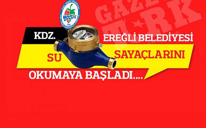Su sayaçları okuma işlemleri normale döndü..