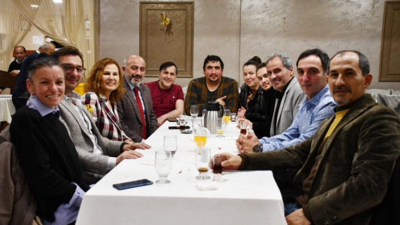 Neriman Posbıyık gazetecilerle iftarda buluştu..