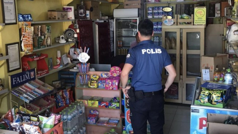 Emniyetinden tek dal sigara denetimi..