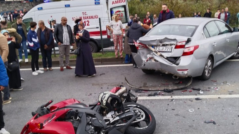 Kdz.Ereğli Kepez yolunda feci kaza..