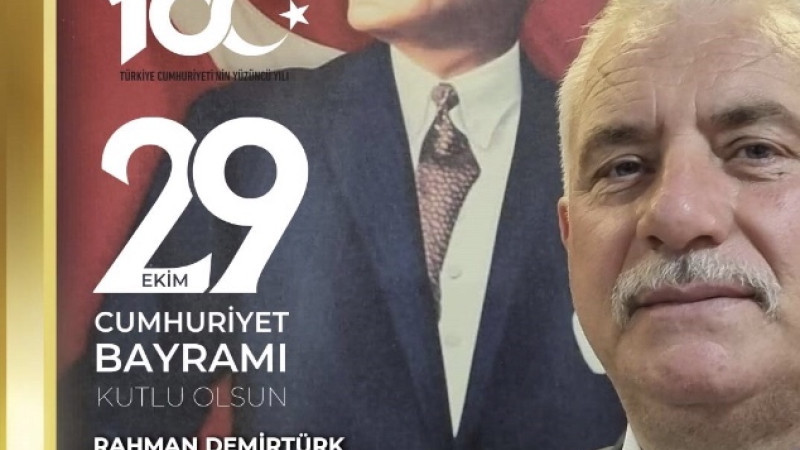 MHP Kdz.Ereğli İlçe Başkanı Rahman Demirtürk 100.Yıl Kutlaması..
