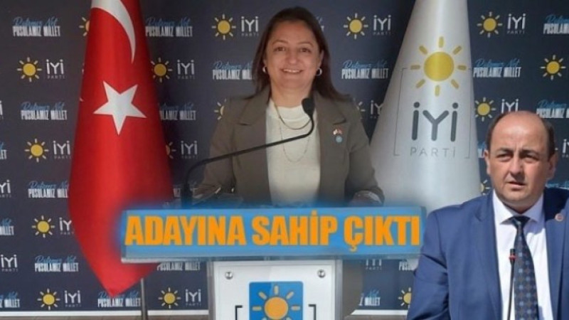 İYİ Parti, Gülüç Başkan Adayına Sahip Çıktı!...