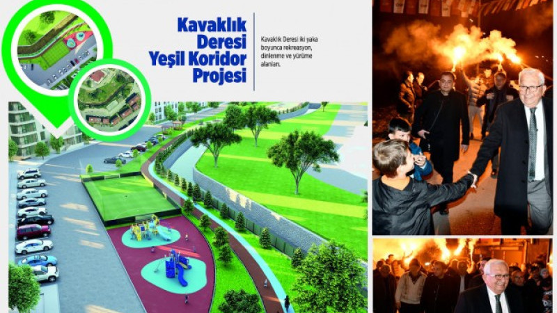 Posbıyık'tan Kavaklık Kabasakal Deresi'ne Yeşil Koridor Projesi.