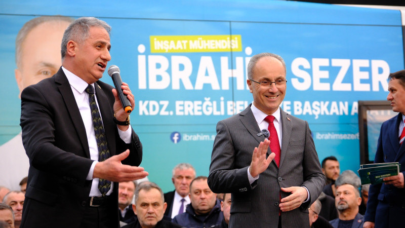 Milletvekili Ereğli'nin neresinde hizmet var dedi.