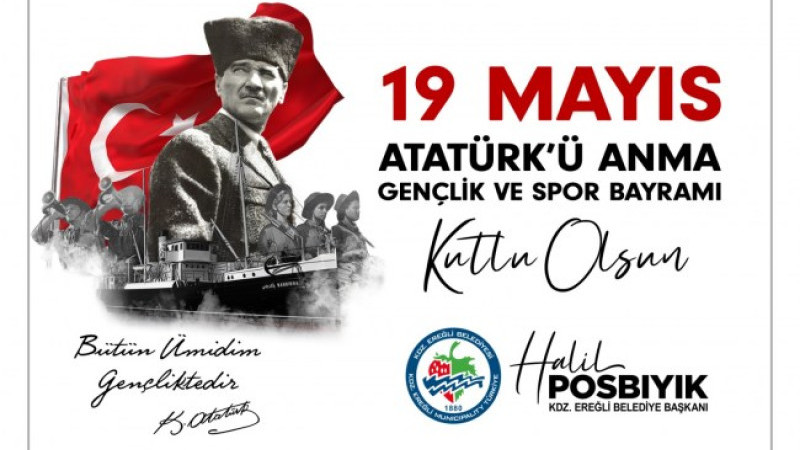 19 Mayıs Atatürk'ü Anma Gençlik ve Spor Bayramı Kutlu Olsun...