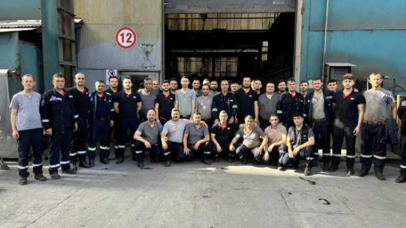 Başkan Kalfa ve yönetimi üyeleriyle bayramlaştı