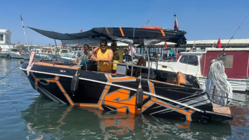 7,5 metre tekneyle Karadeniz'den Akdeniz'e