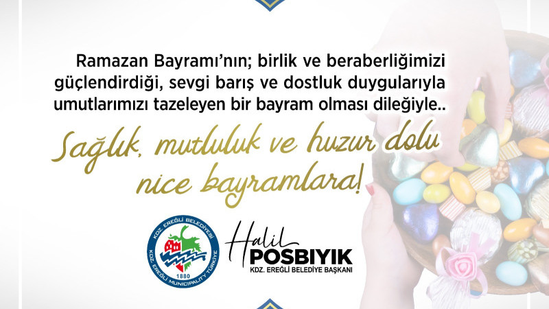 Halil Posbıyık Ramazan Bayramı Kutlama Mesası