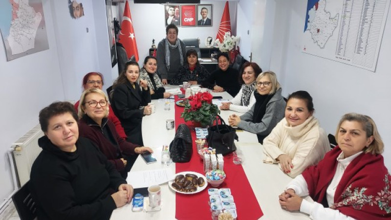 CHP Kdz. Ereğli Kadın Kolları Yılın Son Toplantısını Yaptı