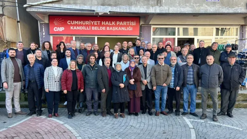 Cumhuriyet Halk Partisi  CHP Kandilli Binası hizmete açıldı.