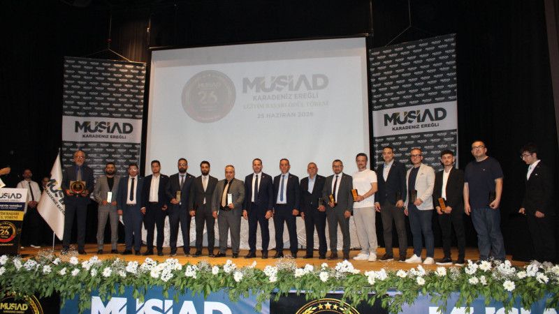 26 Haziran günü 26.MÜSİAD Eğitim Başarı Ödül Töreni gerçekleşti.