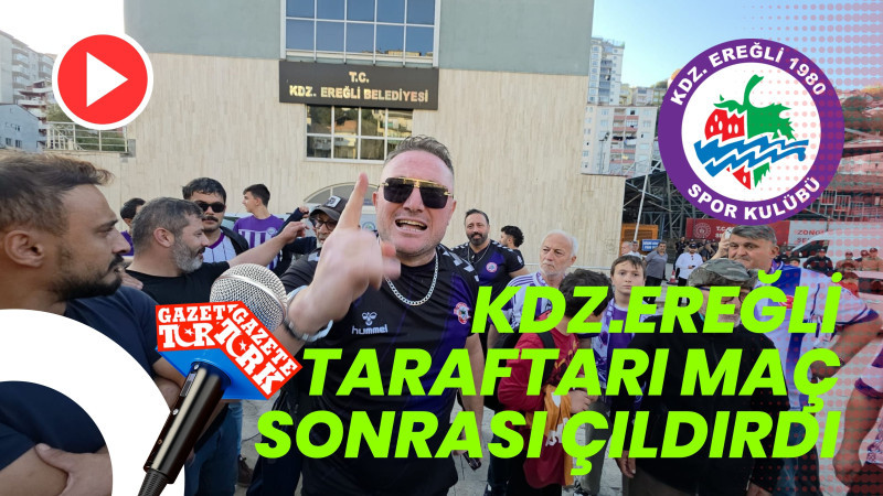 Kdz.Ereğli Taraftarı Maç Sonrası Çıldırdı.