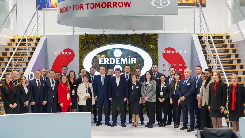 ERDEMİR, BORU HATTININ ÇELİK TEDARİKÇİSİ...